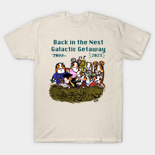 Babies return to NEST T-Shirt by Darth Tuba